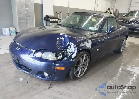 2003 Mazda Mx-5 Miata Cloth/Ls/Se/Shinsen из США, поврежденный, VIN JM1NB353930305232